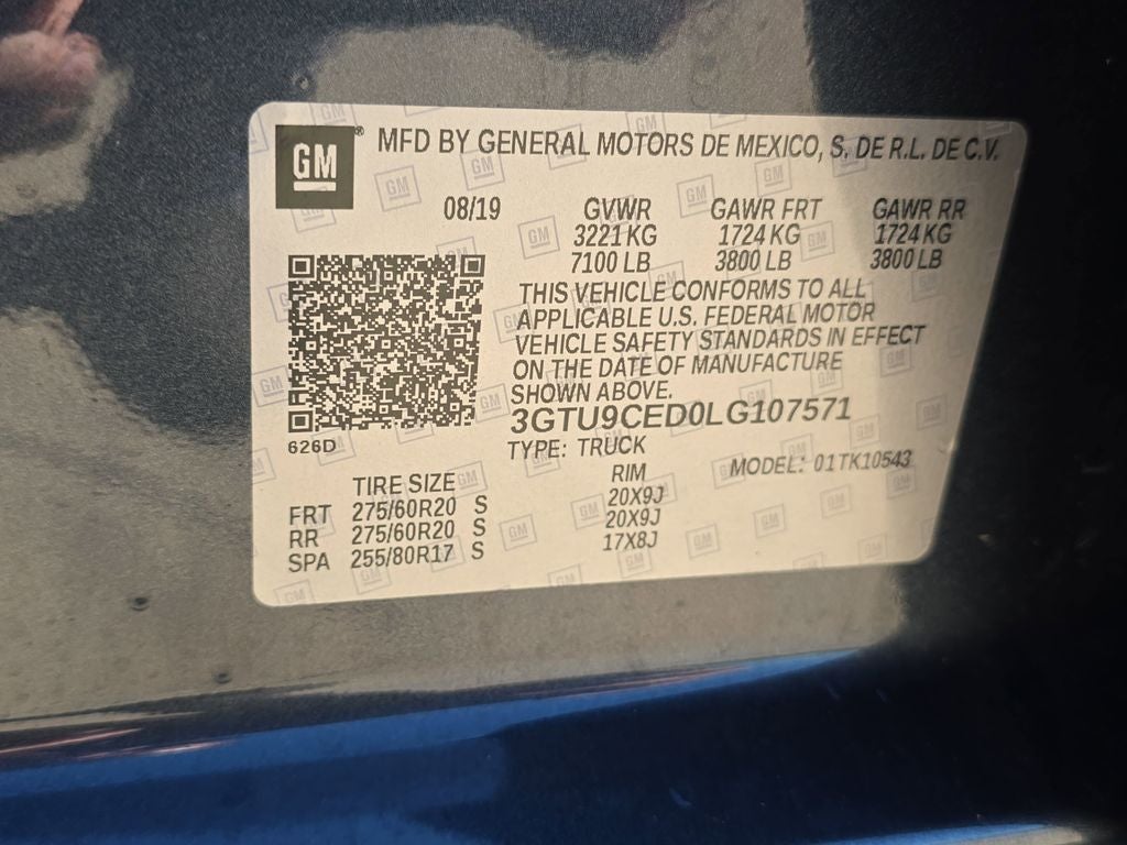 2020 GMC Sierra 1500 Elevation