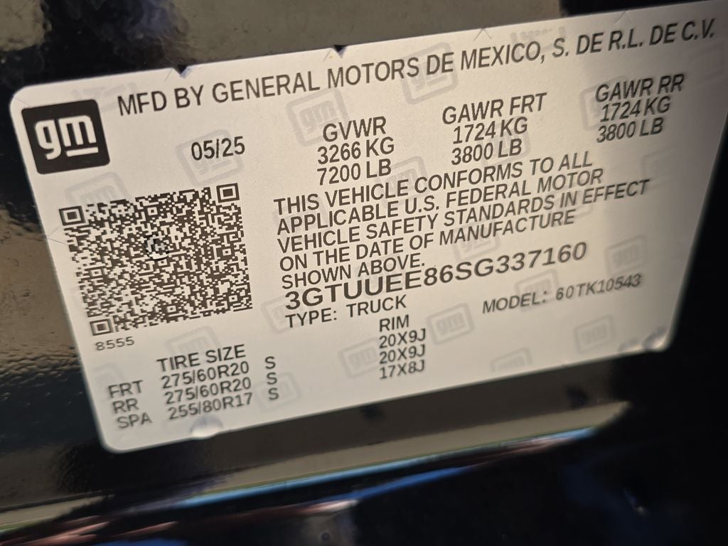 2025 GMC Sierra 1500 AT4