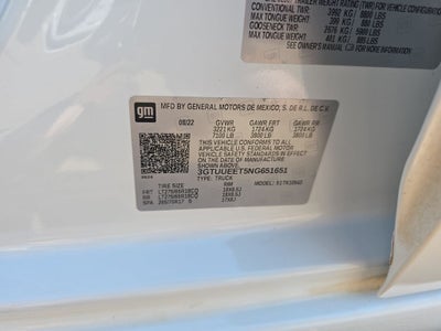 2022 GMC Sierra 1500 AT4