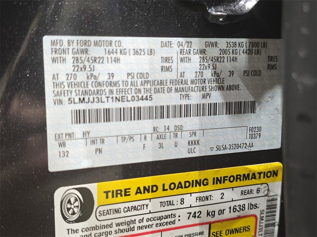 2022 Lincoln Navigator L L Reserve