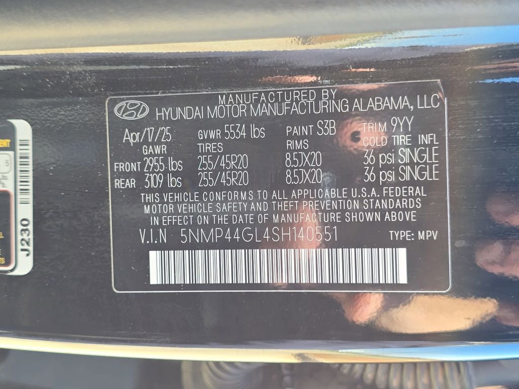 2025 Hyundai Santa Fe Limited