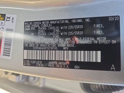 2023 Toyota Highlander Hybrid Limited
