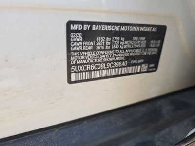 2020 BMW X5 xDrive40i