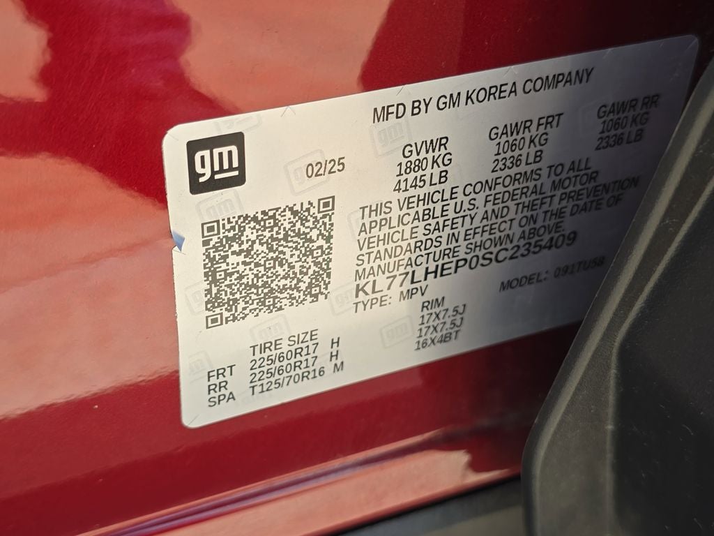 2025 Chevrolet Trax LT