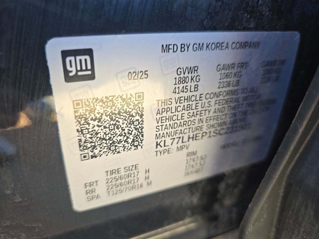 2025 Chevrolet Trax LT