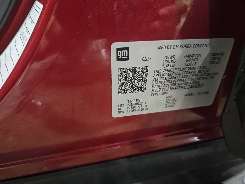 2025 Chevrolet Trax LT