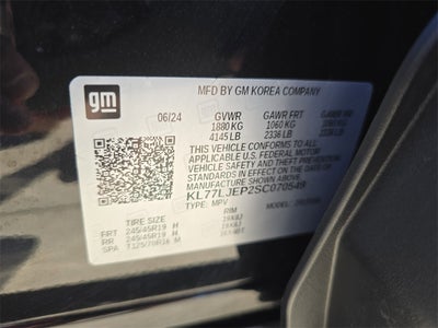 2025 Chevrolet Trax 2RS