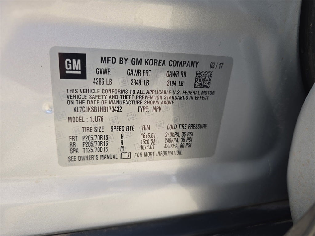 2017 Chevrolet Trax LS