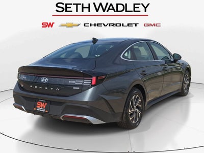 2026 Hyundai Sonata Hybrid Blue