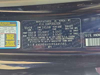 2024 Kia Carnival LX