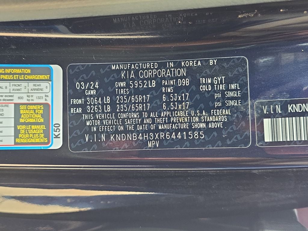 2024 Kia Carnival LX
