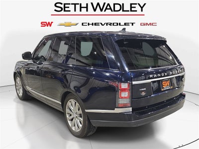 2016 Land Rover Range Rover 3.0L V6 Supercharged HSE