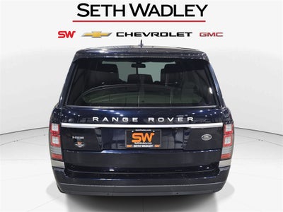 2016 Land Rover Range Rover 3.0L V6 Supercharged HSE