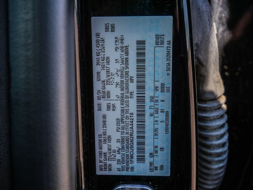 2024 Ford Escape Active