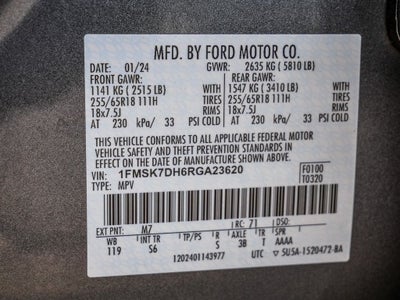 2024 Ford Explorer XLT