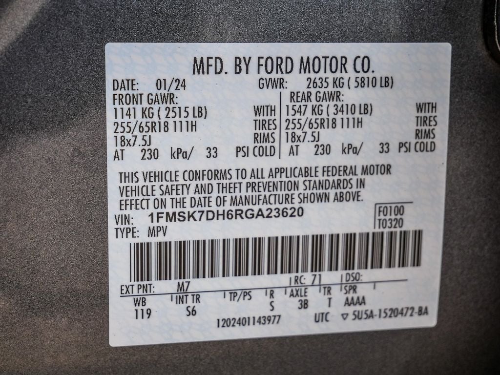 2024 Ford Explorer XLT