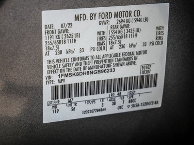 2022 Ford Explorer XLT