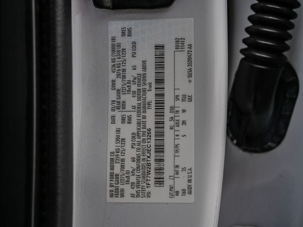 2018 Ford F-250SD XLT FX4