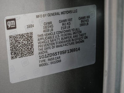 2025 Chevrolet Malibu LT 1LT