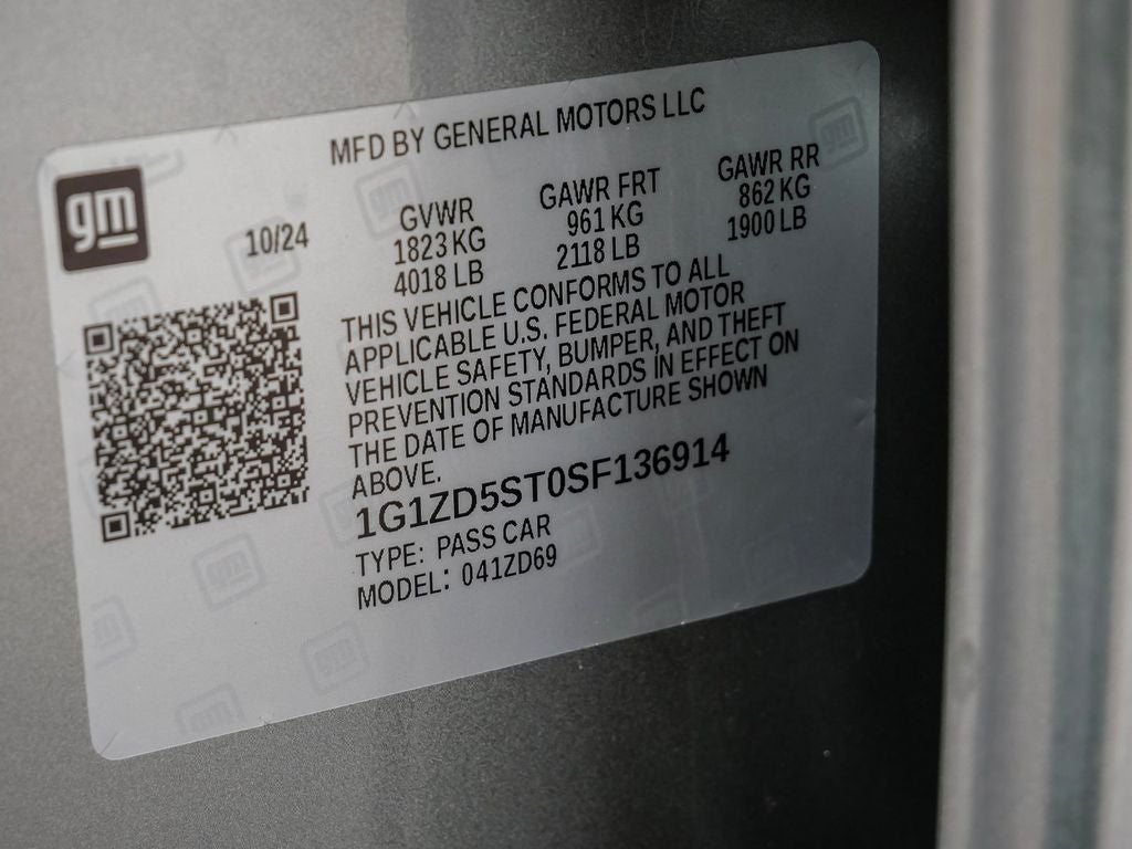 2025 Chevrolet Malibu LT 1LT