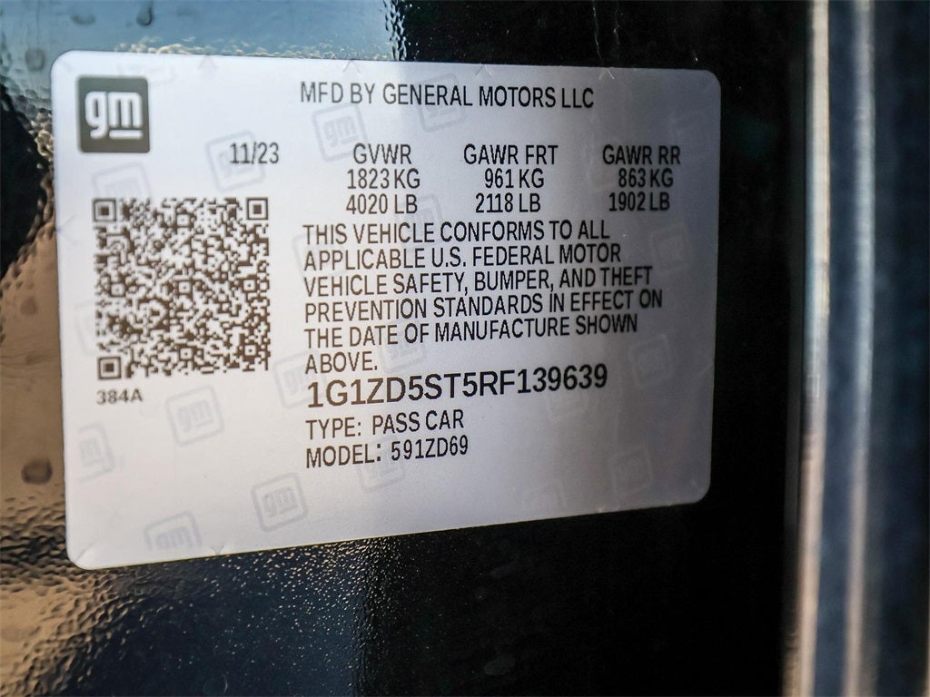 2024 Chevrolet Malibu LT 1LT