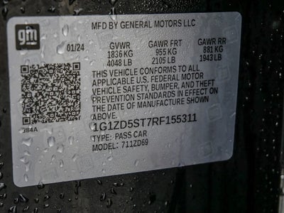 2024 Chevrolet Malibu LT 1LT