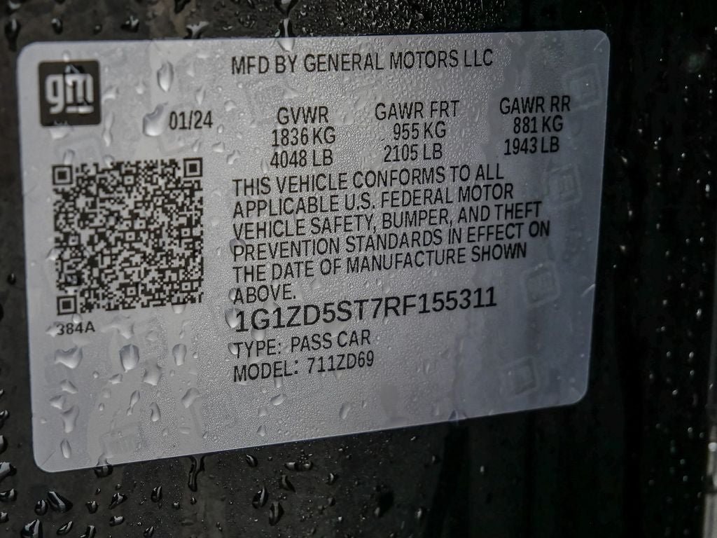 2024 Chevrolet Malibu LT 1LT