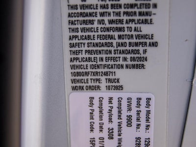 2024 Chevrolet Express 3500 Work Van KUV