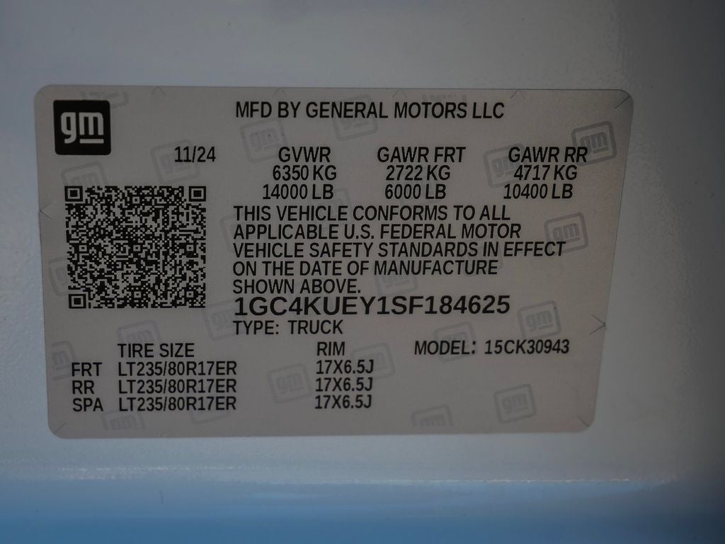 2025 Chevrolet Silverado 3500HD LTZ DRW