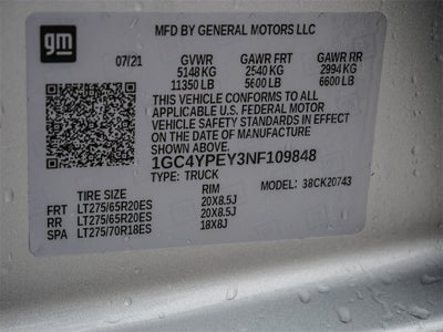 2022 Chevrolet Silverado 2500HD LTZ Z71