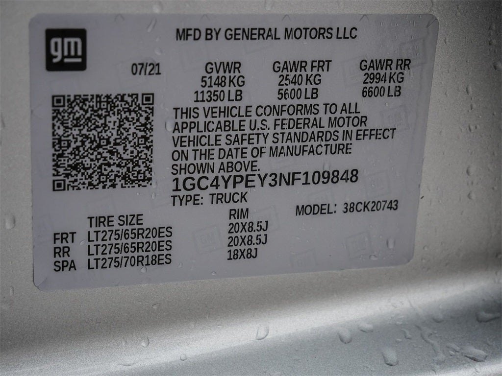 2022 Chevrolet Silverado 2500HD LTZ Z71