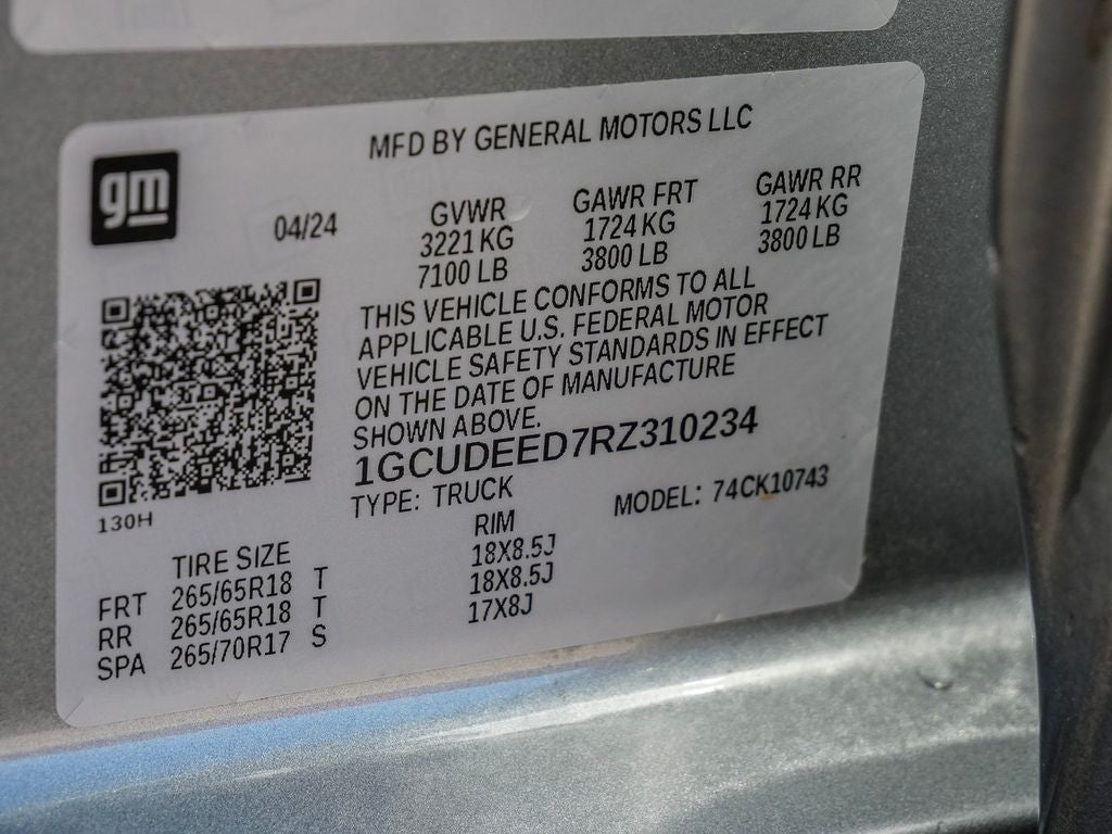 2024 Chevrolet Silverado 1500 RST