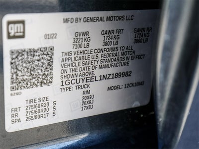 2022 Chevrolet Silverado 1500 LTD RST Z71