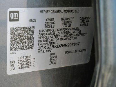 2022 GMC Yukon SLT