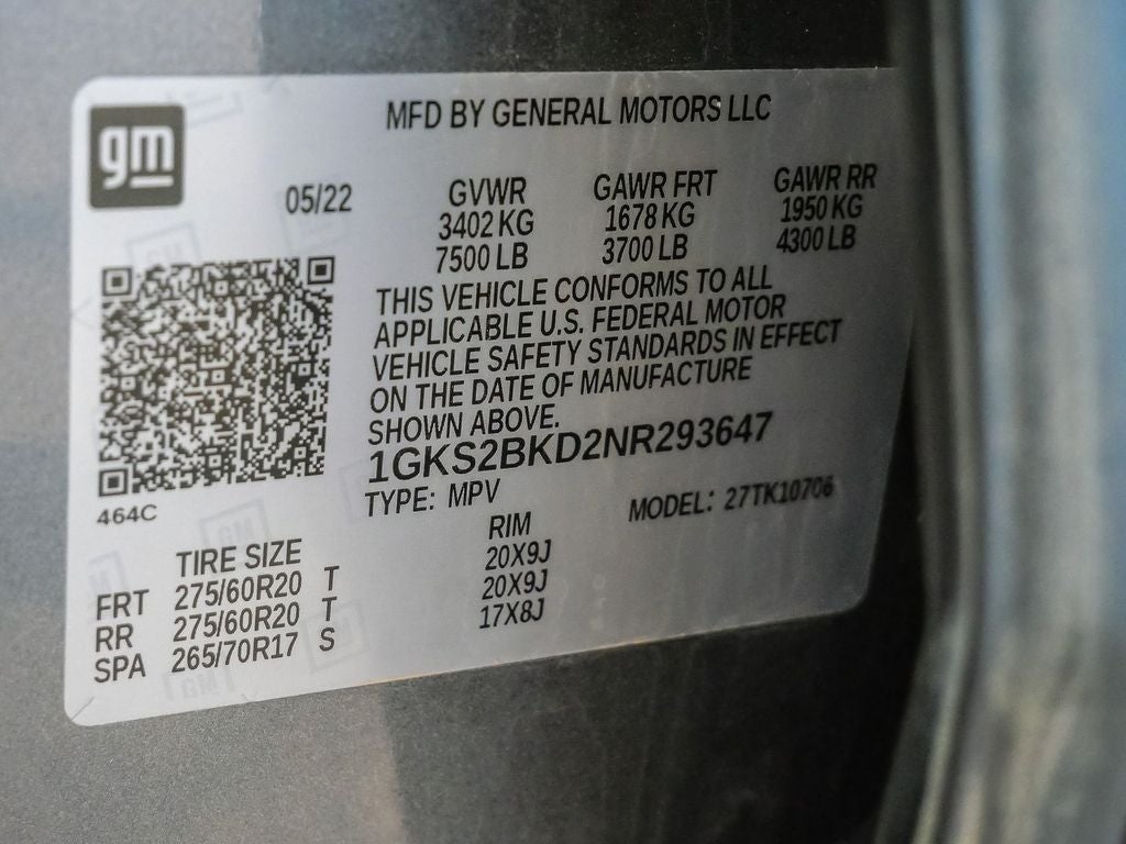 2022 GMC Yukon SLT