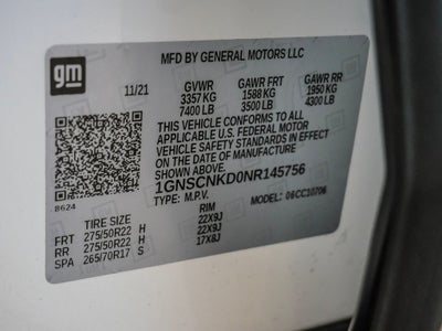 2022 Chevrolet Tahoe LT