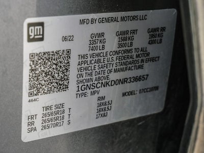 2022 Chevrolet Tahoe LT