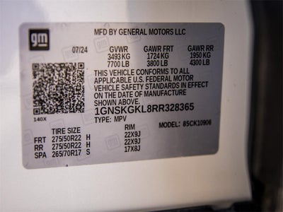 2024 Chevrolet Suburban High Country