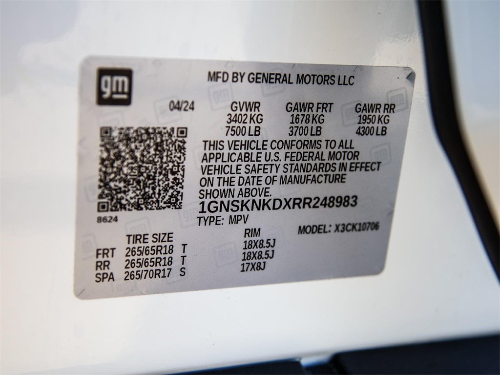 2024 Chevrolet Tahoe LT