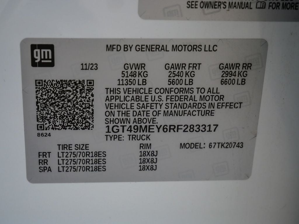 2024 GMC Sierra 2500HD SLE