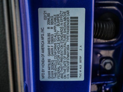 2021 Honda Accord Sport 2.0T