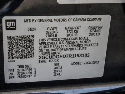 2024 Chevrolet Silverado 1500 LTZ Z71