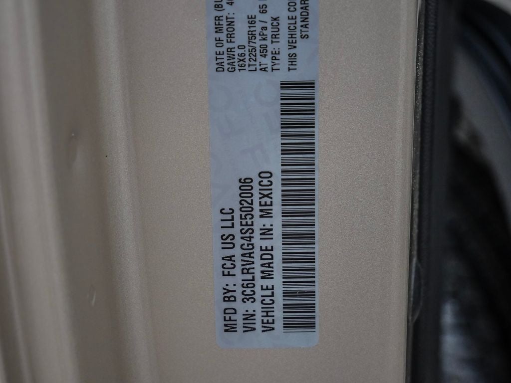 2025 RAM ProMaster 1500 Low Roof