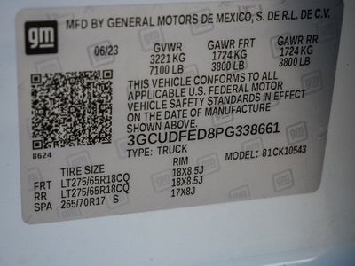 2023 Chevrolet Silverado 1500 LT Trail Boss Z71
