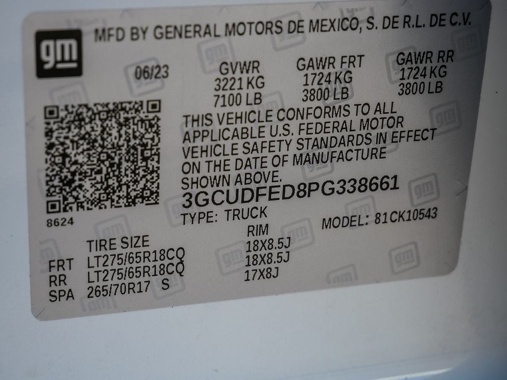 2023 Chevrolet Silverado 1500 LT Trail Boss Z71