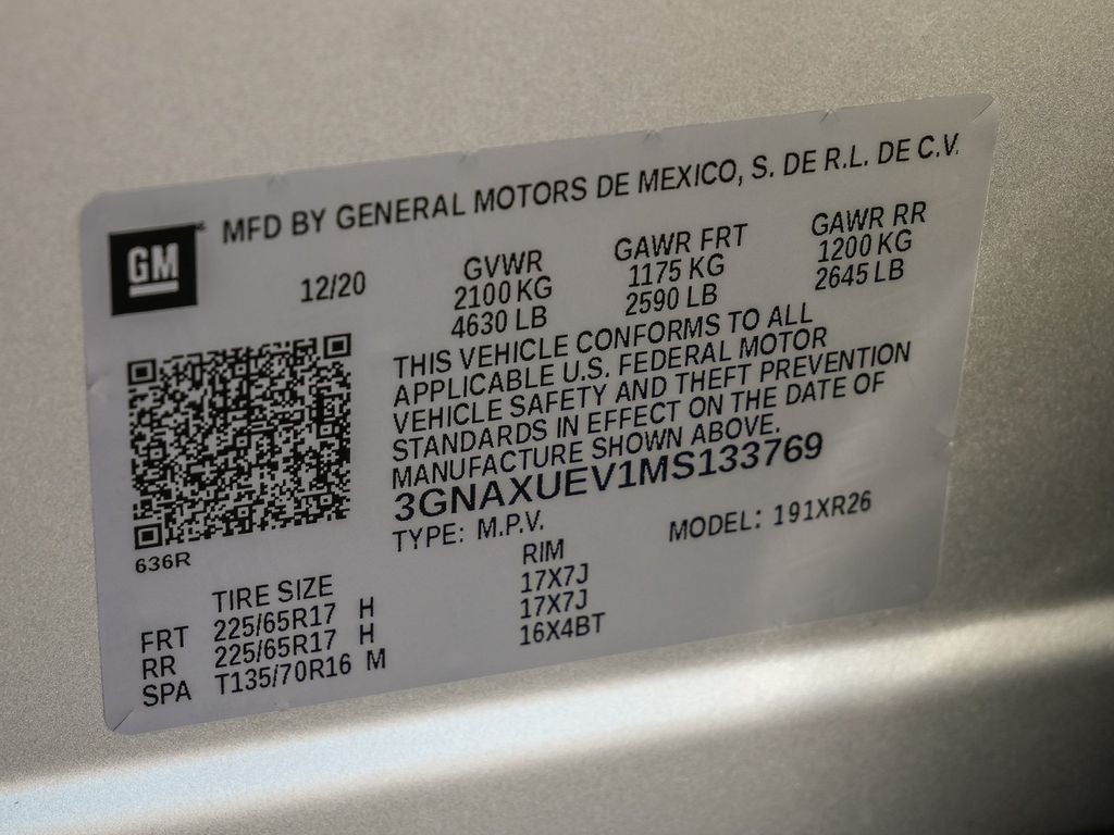 2021 Chevrolet Equinox LT