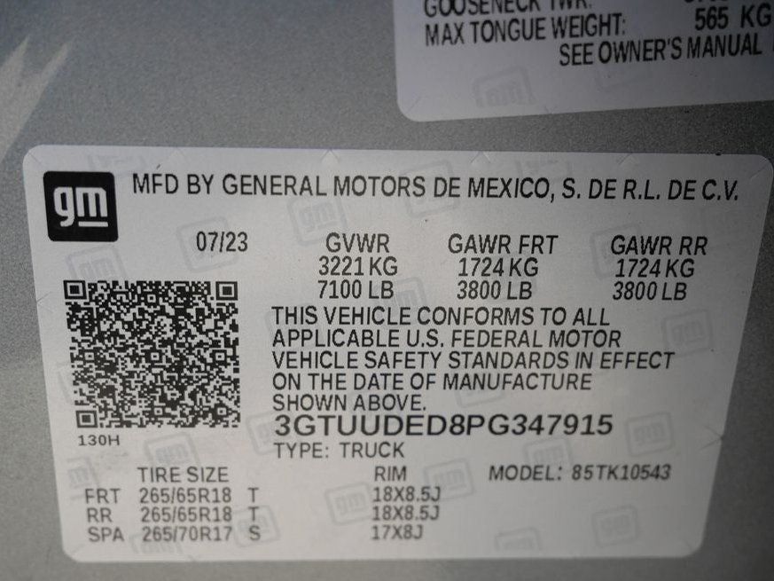 2023 GMC Sierra 1500 SLT