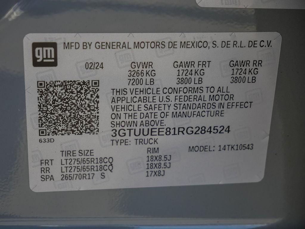 2024 GMC Sierra 1500 AT4