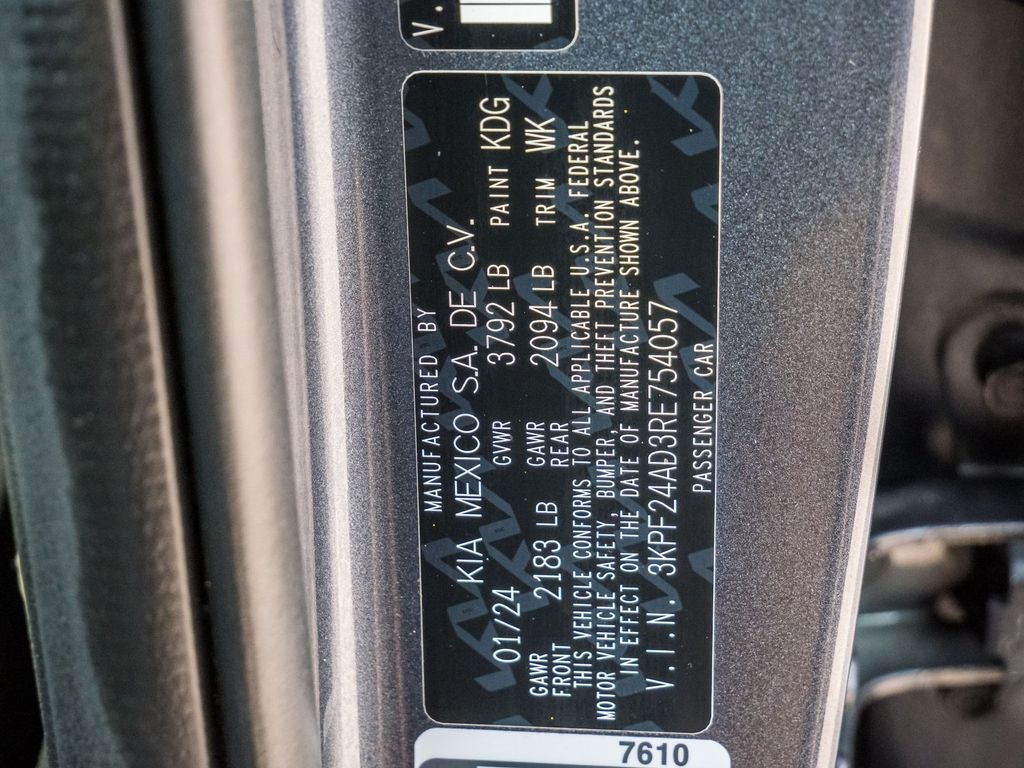 2024 Kia Forte LXS