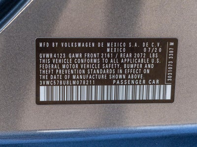 2020 Volkswagen Jetta R-Line